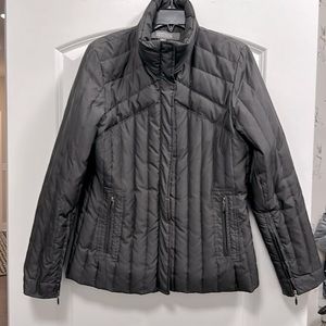 Women’s dark dark brown puffer